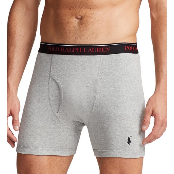 Polo Ralph Lauren Men's 5 +1 Free Bonus. Classic-Fit Cotton Boxer Briefs NEW XL - Picture 6 of 6